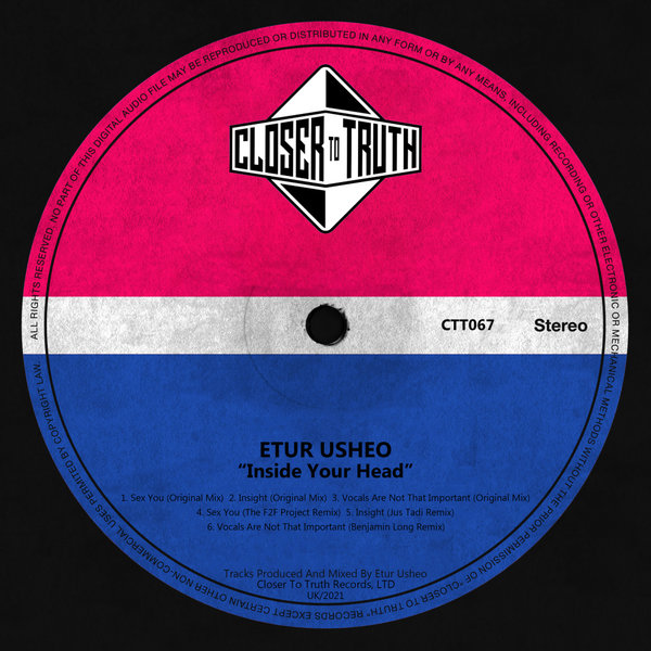 Etur Usheo - INSIDE YOUR HEAD [CTT067]